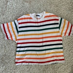 Brandy Melville rainbow tee